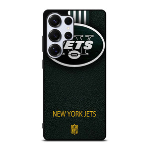 NEW YORK JETS LEATHER LOGO Samsung Galaxy S25 Ultra Case