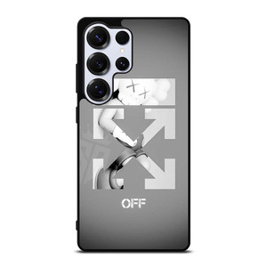 OFF WHITE KAWS Samsung Galaxy S25 Ultra Case
