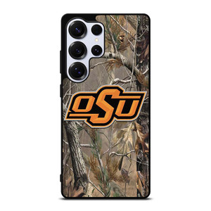 OKLAHOMA STATE UNIVERSITY CAMO LEAF Samsung Galaxy S25 Ultra Case OKLAHOMA STATE UNIVERSITY CAMO LEAF Samsung Galaxy S25 Ultra Case