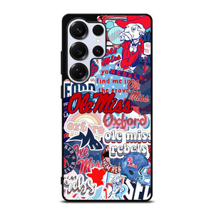 OLE MISS BASEBALL COLLAGE Samsung Galaxy S25 Ultra Case