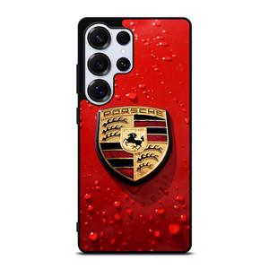 PORSCHE RED EMBLEM Samsung Galaxy S25 Ultra Case PORSCHE RED EMBLEM Samsung Galaxy S25 Ultra Case