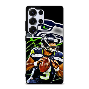 RUSSELL WILSON SEATTLE SEAHAWKS ART Samsung Galaxy S25 Ultra Case RUSSELL WILSON SEATTLE SEAHAWKS ART Samsung Galaxy S25 Ultra Case