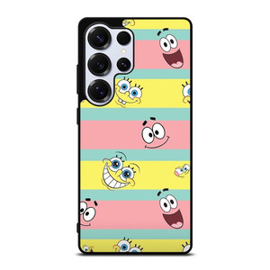 SPONGEBOB PATRICK CUTE STRIPE Samsung Galaxy S25 Ultra Case
