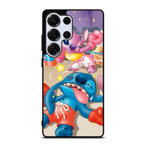 STITCH AND GIRLFRIEND BOXING Samsung Galaxy S25 Ultra Case
