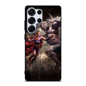 SUPERMAN VS DOOMSDAY ART Samsung Galaxy S25 Ultra Case SUPERMAN VS DOOMSDAY ART Samsung Galaxy S25 Ultra Case