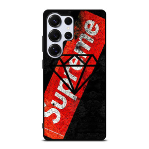 SUPREME X DIAMOND SUPPLY CO BLACK Samsung Galaxy S25 Ultra Case
