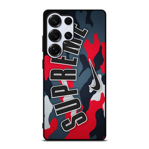 SUPREME X NIKE RED CAMO Samsung Galaxy S25 Ultra Case