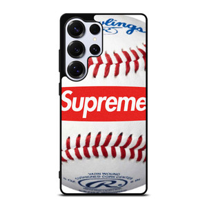 SUPREME X RAWLINGS BASEBALL Samsung Galaxy S25 Ultra Case
