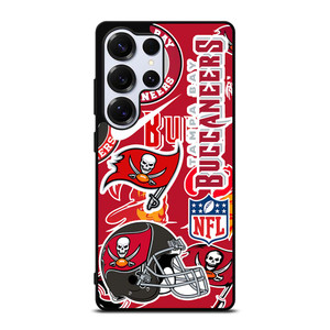 TAMPA BAY BUCCANEERS NFL STICKER BOMB Samsung Galaxy S25 Ultra Case