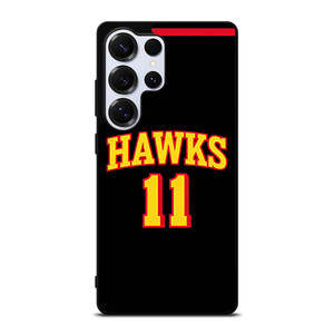 TRAE YOUNG ATLANTA HAWKS BLACK Samsung Galaxy S25 Ultra Case TRAE YOUNG ATLANTA HAWKS BLACK Samsung Galaxy S25 Ultra Case