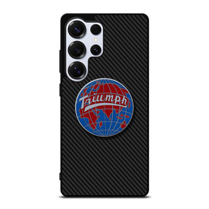 TRIUMPH WORLDWIDE LOGO CARBON Samsung Galaxy S25 Ultra Case TRIUMPH WORLDWIDE LOGO CARBON Samsung Galaxy S25 Ultra Case