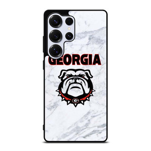 UGA GEORGIA BULLDOGS MARBLE LOGO Samsung Galaxy S25 Ultra Case