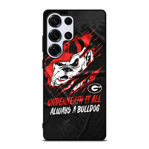 UGA GEORGIA BULLDOGS UNDERNEATH IT ALL Samsung Galaxy S25 Ultra Case