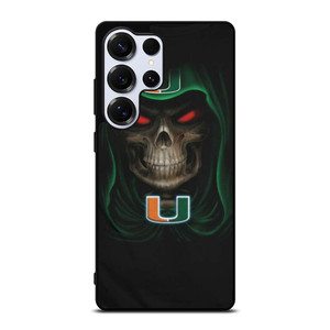 UM MIAMI HURRICANES SKULL Samsung Galaxy S25 Ultra Case