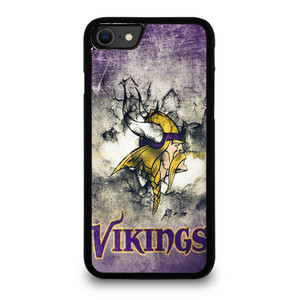 MINNESOTA VIKINGS GRUNGE LOGO iPhone SE 2020 Case