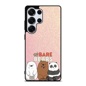 WE BARE BEARS PINK GILTTER Samsung Galaxy S25 Ultra Case WE BARE BEARS PINK GILTTER Samsung Galaxy S25 Ultra Case