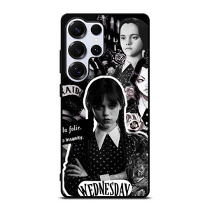 WEDNESDAY ADDAMS MOVIES COLLAGE Samsung Galaxy S25 Ultra Case WEDNESDAY ADDAMS MOVIES COLLAGE Samsung Galaxy S25 Ultra Case