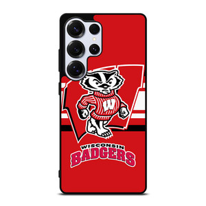 WISCONSIN BADGER SYMBOL Samsung Galaxy S25 Ultra Case WISCONSIN BADGER SYMBOL Samsung Galaxy S25 Ultra Case