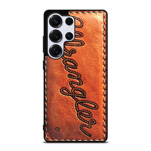 WRANGLER JEANS LOGO LEATHER Samsung Galaxy S25 Ultra Case WRANGLER JEANS LOGO LEATHER Samsung Galaxy S25 Ultra Case