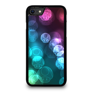 MUSHROOM NEON MARIO BROSS iPhone SE 2020 Case MUSHROOM NEON MARIO BROSS iPhone SE 2020 Case