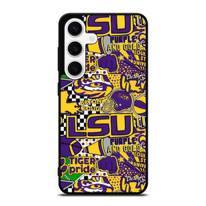 LSU Tigers UNIVERSUTY COLLAGE Samsung Galaxy S24 Case