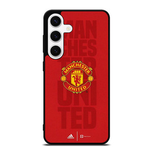 MANCHESTER UNITED FC ADIDAS LOGO Samsung Galaxy S24 Case MANCHESTER UNITED FC ADIDAS LOGO Samsung Galaxy S24 Case