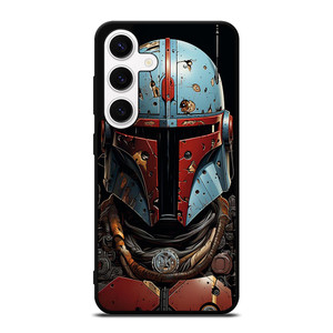 MANDALORIAN HELMET RUSTY Samsung Galaxy S24 Case MANDALORIAN HELMET RUSTY Samsung Galaxy S24 Case