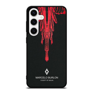 MARCELO BURLON RED Samsung Galaxy S24 Case MARCELO BURLON RED Samsung Galaxy S24 Case