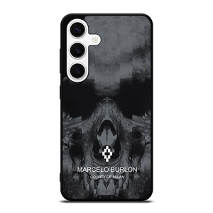 MARCELO BURLON SKULL LOGO Samsung Galaxy S24 Case MARCELO BURLON SKULL LOGO Samsung Galaxy S24 Case