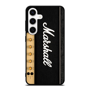 MARSHALL SPEAKER GOLD WOOD Samsung Galaxy S24 Case