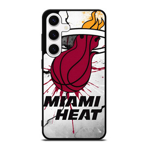 MIAMI HEAT CRACKED LOGO Samsung Galaxy S24 Case MIAMI HEAT CRACKED LOGO Samsung Galaxy S24 Case
