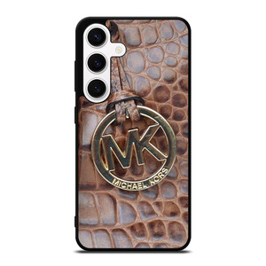 MICHAEL KORS BROWN LEATHER Samsung Galaxy S24 Case MICHAEL KORS BROWN LEATHER Samsung Galaxy S24 Case