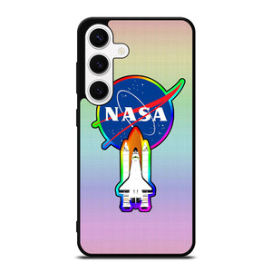NASA COLOR FULL LOGO Samsung Galaxy S24 Case NASA COLOR FULL LOGO Samsung Galaxy S24 Case