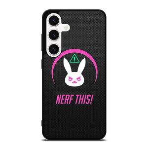 NERF THIS OVERWATCH D.VA Samsung Galaxy S24 Case NERF THIS OVERWATCH D.VA Samsung Galaxy S24 Case
