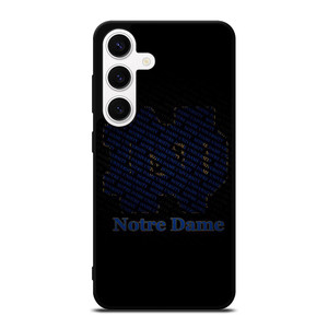 NOTRE DAME IRISH LOGO PATTERN Samsung Galaxy S24 Case NOTRE DAME IRISH LOGO PATTERN Samsung Galaxy S24 Case