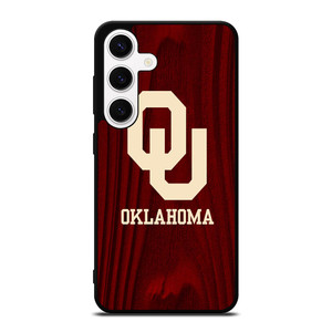OKLAHOMA SOONERS WOODEN LOGO Samsung Galaxy S24 Case