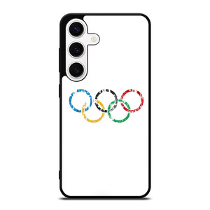 OLYMPIC RINGS LOGO BRUSHED Samsung Galaxy S24 Case