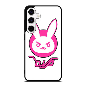 OVERWATCH D.VA SYMBOL Samsung Galaxy S24 Case OVERWATCH D.VA SYMBOL Samsung Galaxy S24 Case