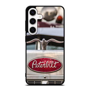 PETERBILT TRUCK METAL EMBLEM Samsung Galaxy S24 Case PETERBILT TRUCK METAL EMBLEM Samsung Galaxy S24 Case
