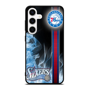 PHILADELPHIA 76ERS NBA FIRE Samsung Galaxy S24 Case