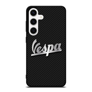 PIAGGIO VESPA METAL CARBON LOGO Samsung Galaxy S24 Case PIAGGIO VESPA METAL CARBON LOGO Samsung Galaxy S24 Case