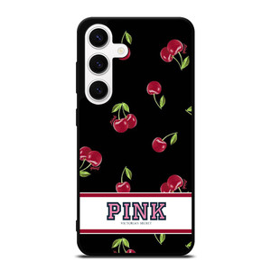 PINK VICTORIA'S SECRET CHERRY Samsung Galaxy S24 Case