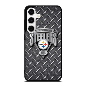 PITTSBURGH STEELERS METAL LOGO Samsung Galaxy S24 Case PITTSBURGH STEELERS METAL LOGO Samsung Galaxy S24 Case