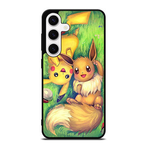 POKEMON EEVEE AND PIKACHU Samsung Galaxy S24 Case