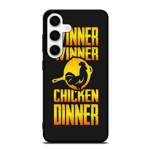 PUBG WINNER CHICKEN DINNER LOGO Samsung Galaxy S24 Case PUBG WINNER CHICKEN DINNER LOGO Samsung Galaxy S24 Case