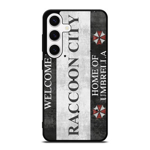 RACCOON CITY RESIDENT EVIL SIGN Samsung Galaxy S24 Case RACCOON CITY RESIDENT EVIL SIGN Samsung Galaxy S24 Case