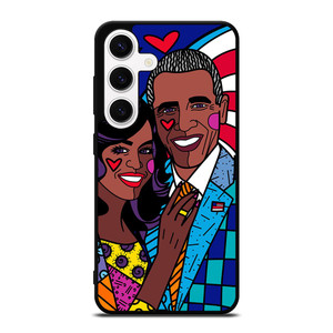 ROMERO BRITTO BARACK OBAMA Samsung Galaxy S24 Case ROMERO BRITTO BARACK OBAMA Samsung Galaxy S24 Case