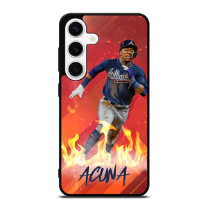 RONALD ACUNA JR ATLANTA BRAVES BASEBALL MLB Samsung Galaxy S24 Case