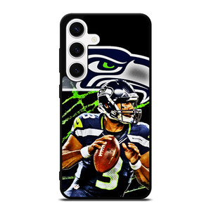 RUSSELL WILSON SEATTLE SEAHAWKS ART Samsung Galaxy S24 Case RUSSELL WILSON SEATTLE SEAHAWKS ART Samsung Galaxy S24 Case
