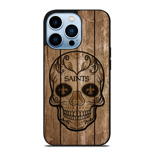NEW ORLEANS SAINTS SKULL 2 iPhone 13 Pro Max Case NEW ORLEANS SAINTS SKULL 2 iPhone 13 Pro Max Case